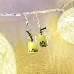 Homemade Pina Colada Earrings